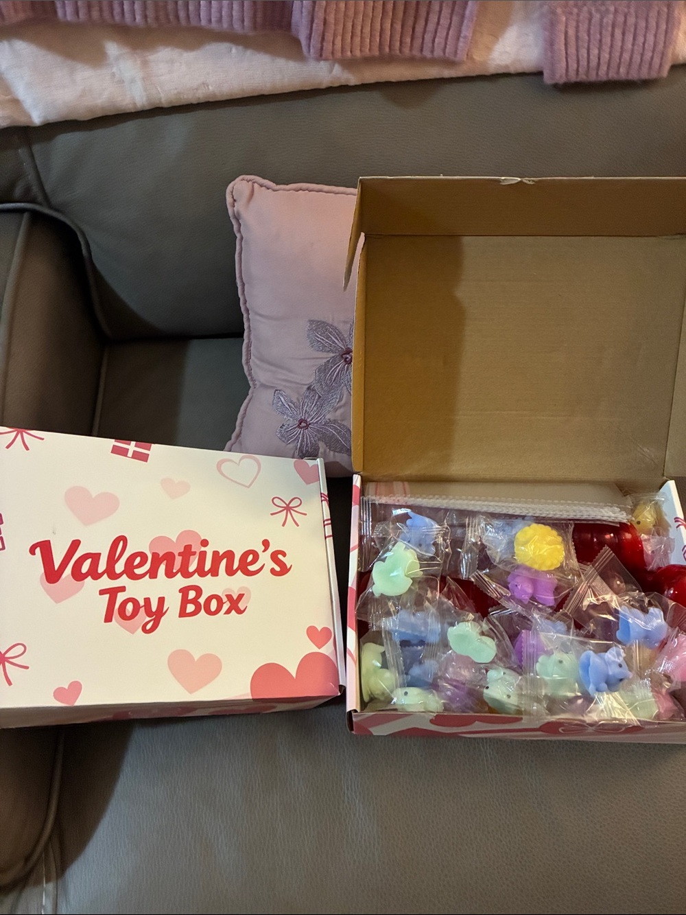 Valentine's Toy Box - Pastel Assorted Mini Toys